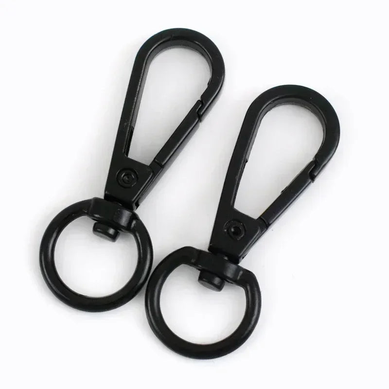 13x50mm Metall Karabiner Clips Schnallen Schlüsselringe 5 10 20 Stück