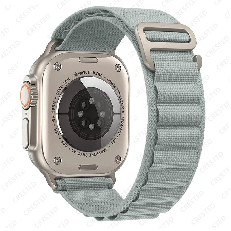 Vielseitiges Nylon Armband für Apple Watch Ultra und Series Modelle