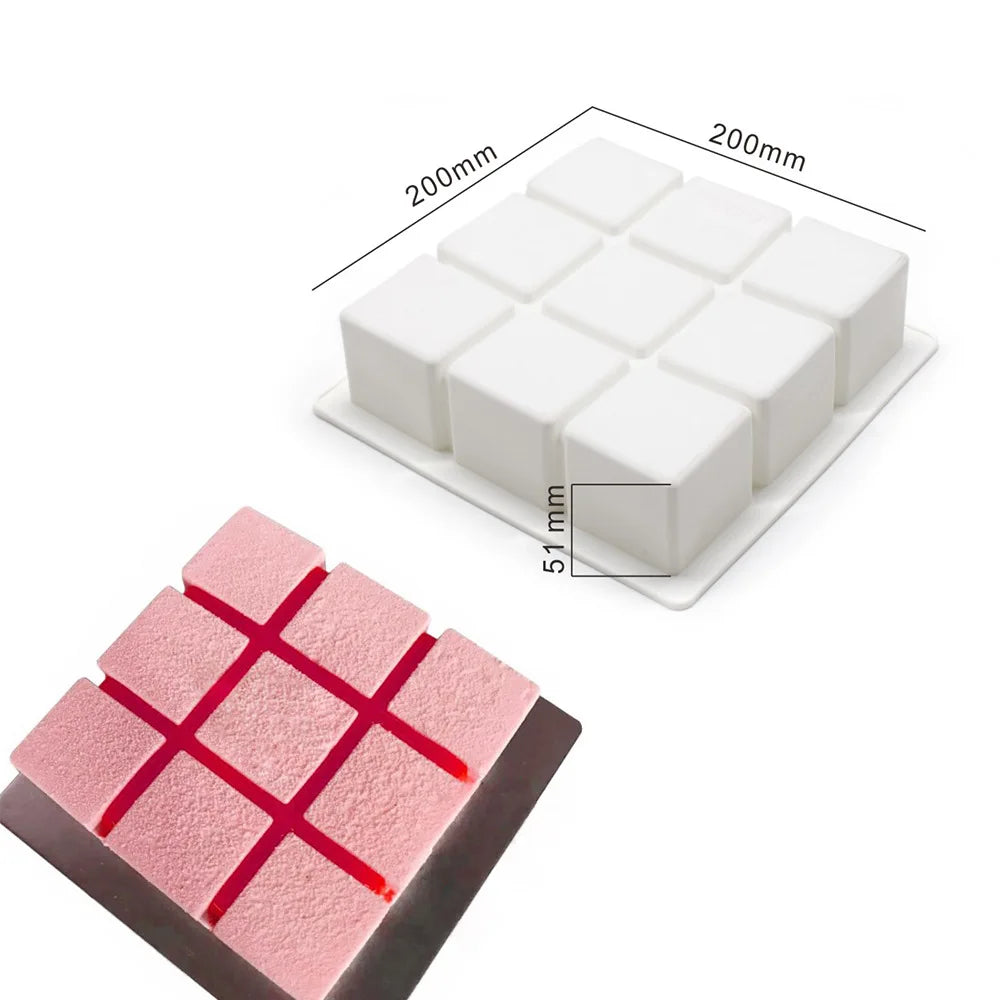 Runde Silikon Backform Große Blume für Kuchen Mousse