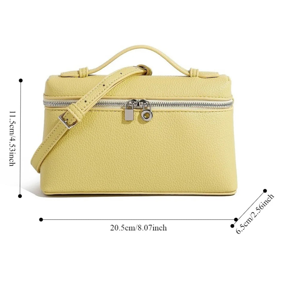 Elegante Mini Umhängetasche aus Lackleder für Damen