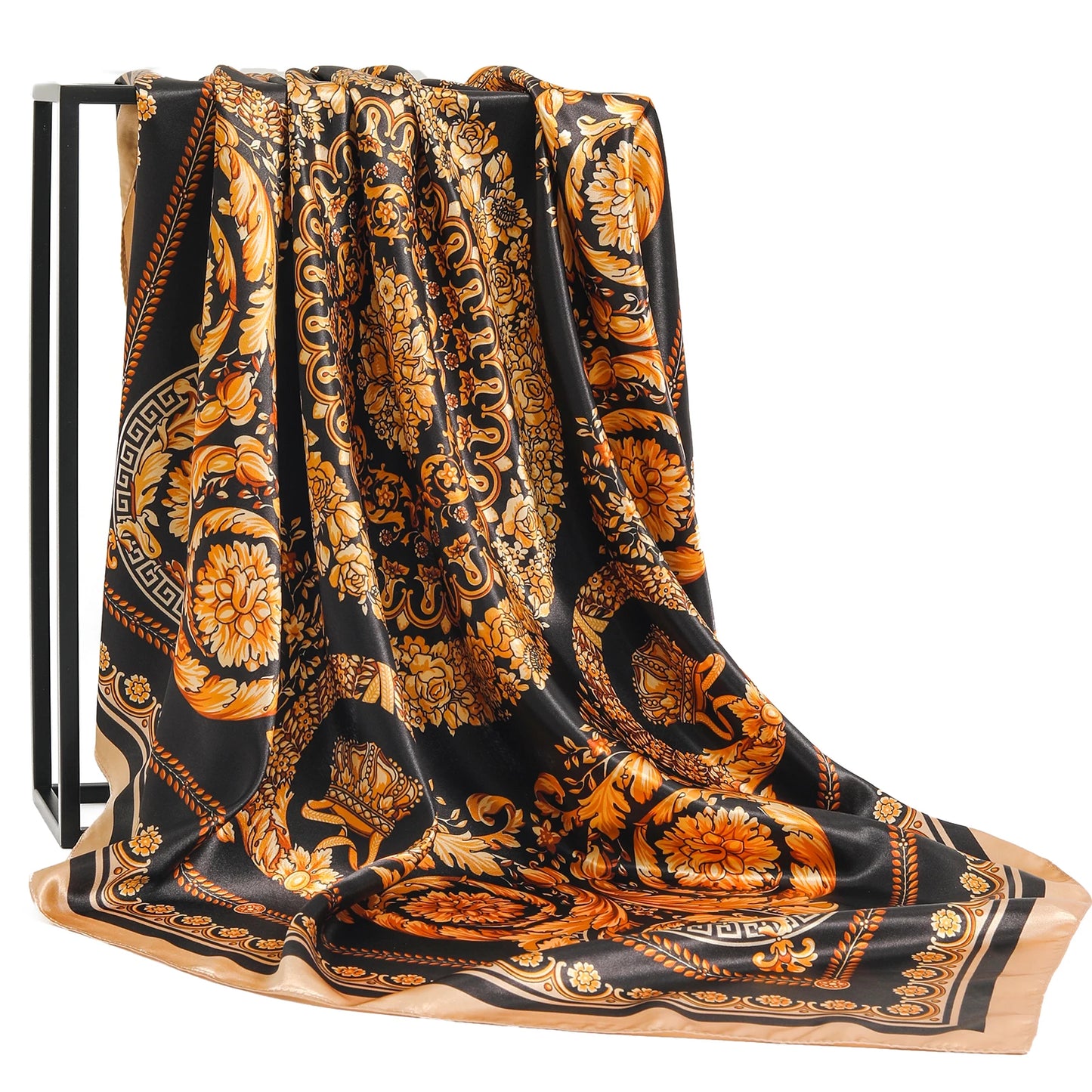 Vielseitiger Damen Schal als Kopftuch, Stirnband oder Halstuch