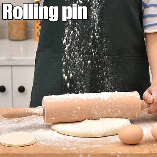 Holz Nudelholz mit Doppelspitze für Teig und Fondant