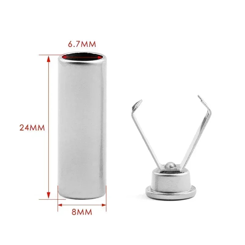 Metall Kordelstopper Set für Hosen Pullover DIY Nähzubehör 10/20 Stk
