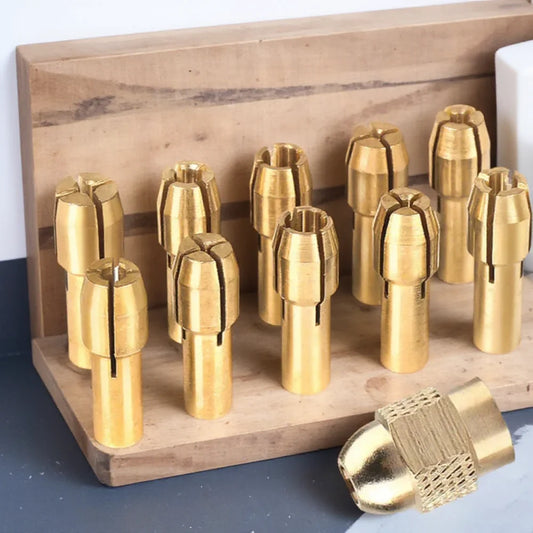 11-teiliges Mini Bohrfutter Set für präzises Arbeiten mit Drehwerkzeugen