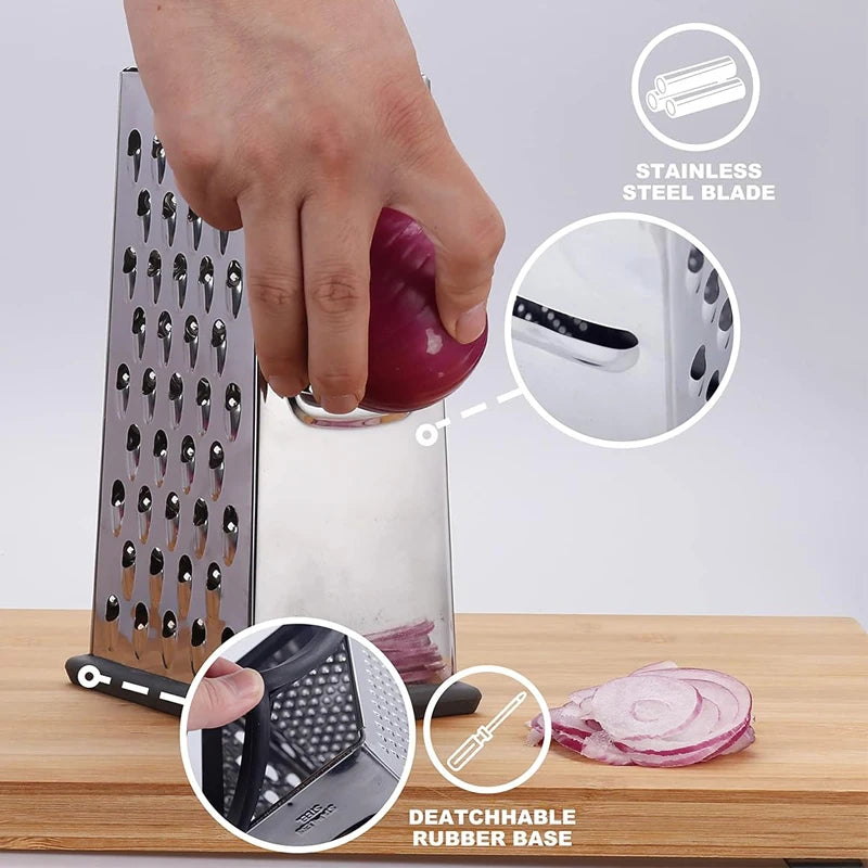 Multifunktionaler Gemüseschneider mit Edelstahlklingen