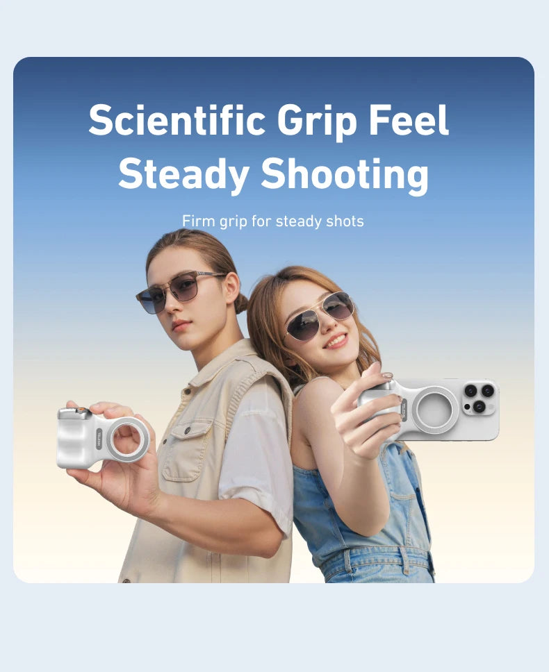 Magnetischer Smartphone-Handgriff mit Bluetooth Fernbedienung