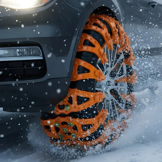 Robuste Winter-Autoreifenketten rutschfest für 85 x 10 cm Reifen