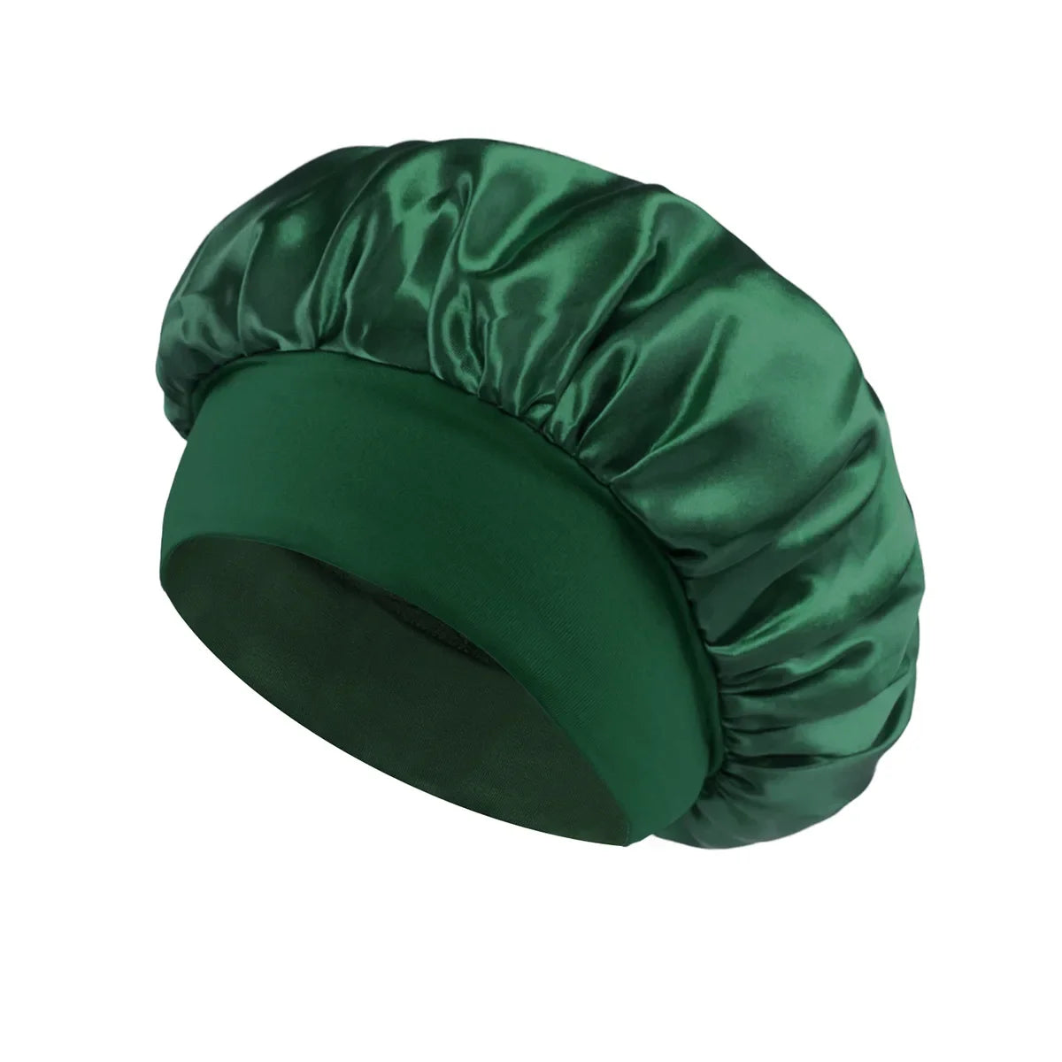 Elegante Satin-Haube für Damen – sanfter Haarsschutz - Komfort allzeit