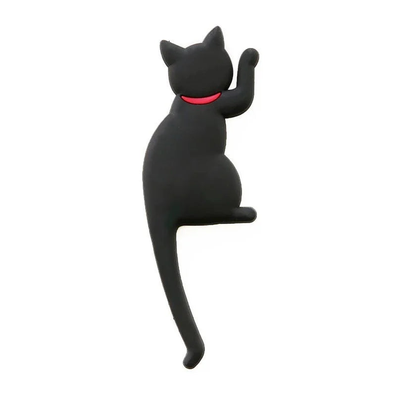 Flexible Katzen Haken mit Magnet für Küche Kühlschrank und Büro