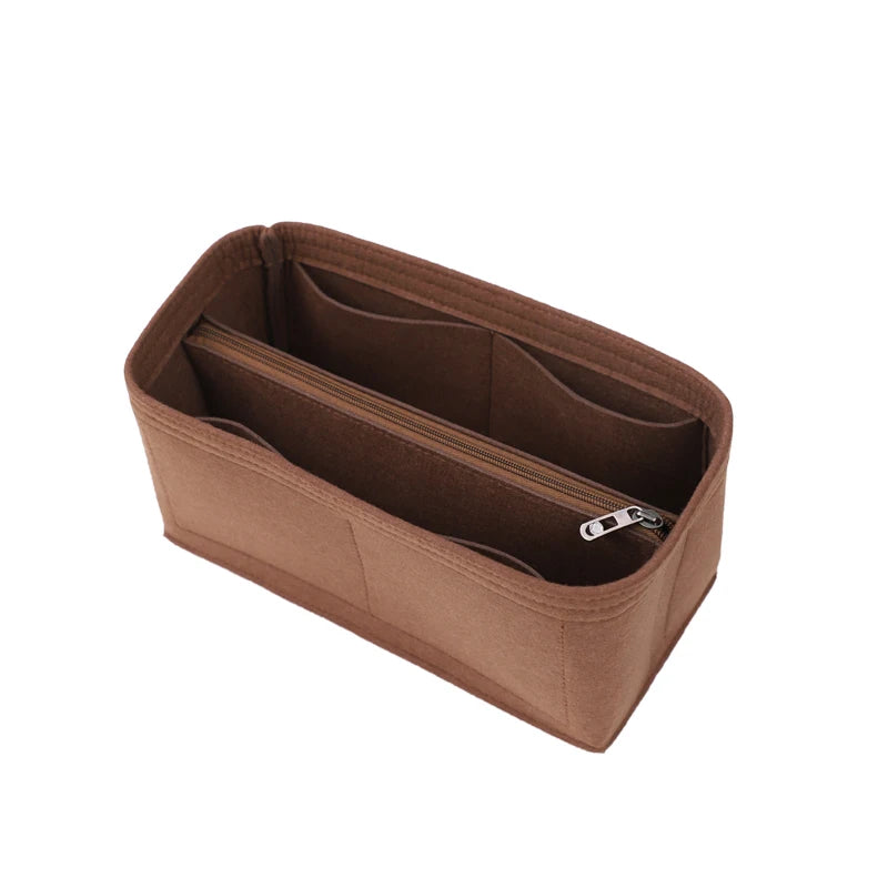 Praktischer Organizer Einsatz aus Filz für Taschen