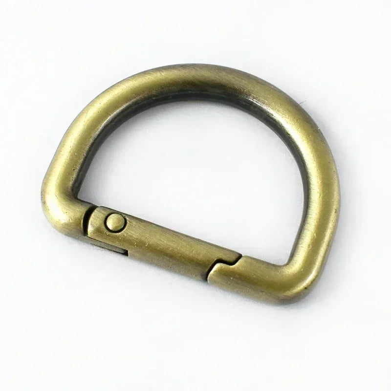 D Ring Karabiner Schnallen Set 5 10 20 Stück für Taschen Gurt