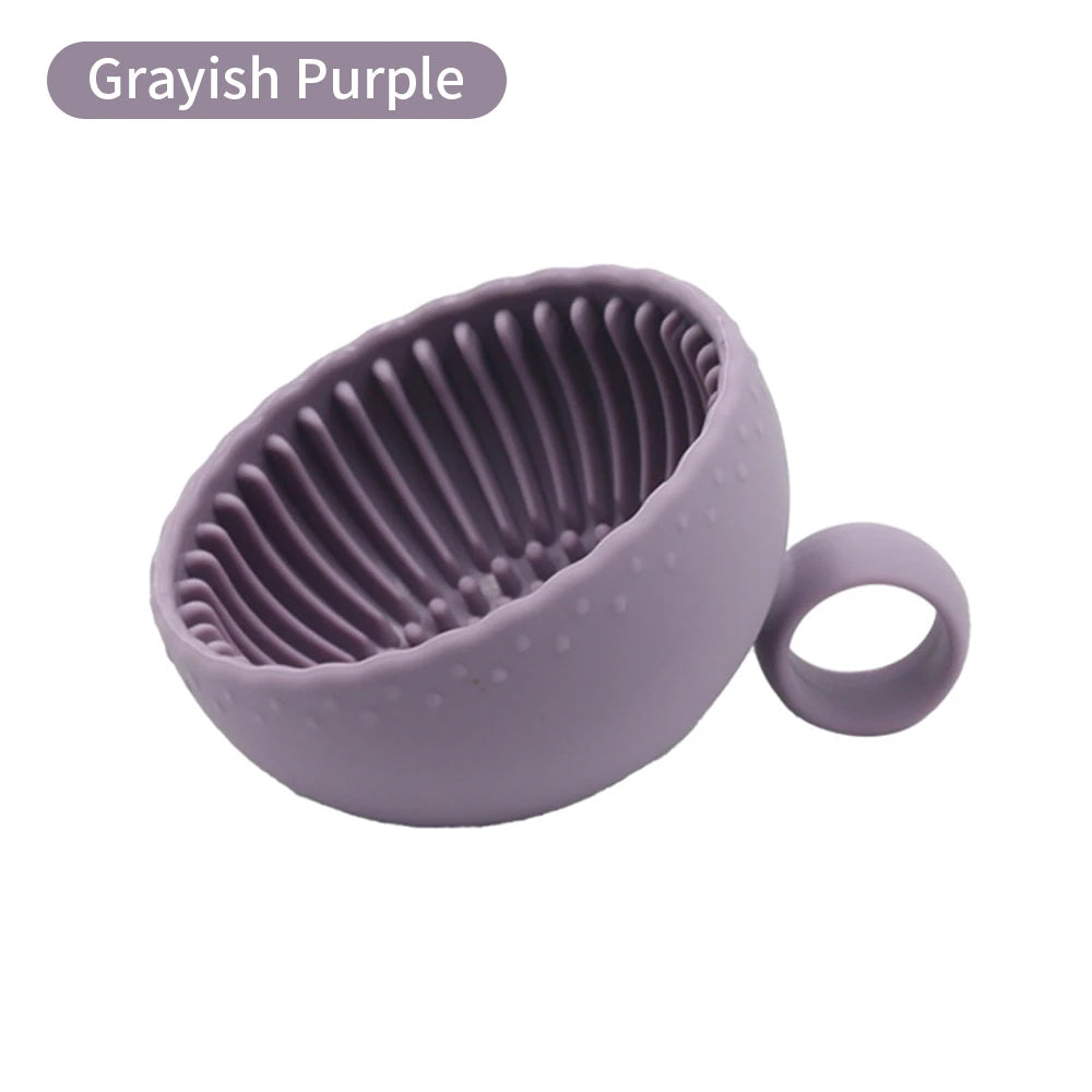 Silikon Make-Up Pinsel Reiniger Schüssel Wiederverwendbar Schnell Sauber