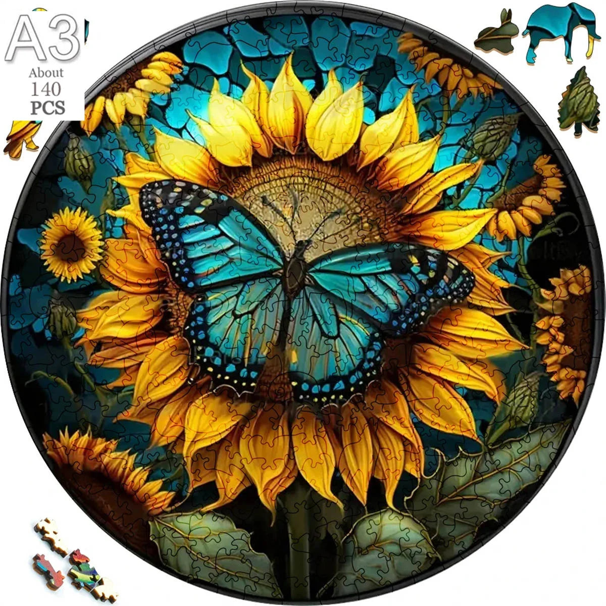 Faszinierendes 3D Holzpuzzle für entspannende Stunden und Kreativität