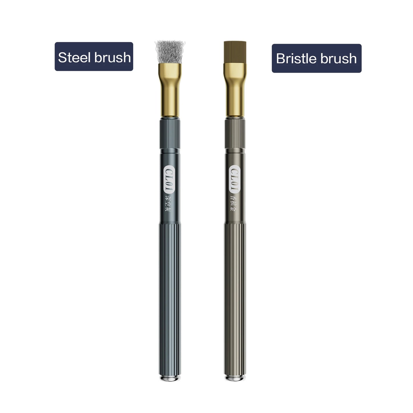 Präziser Reinigungs Pinsel mit Stahldraht Borsten für Elektronik