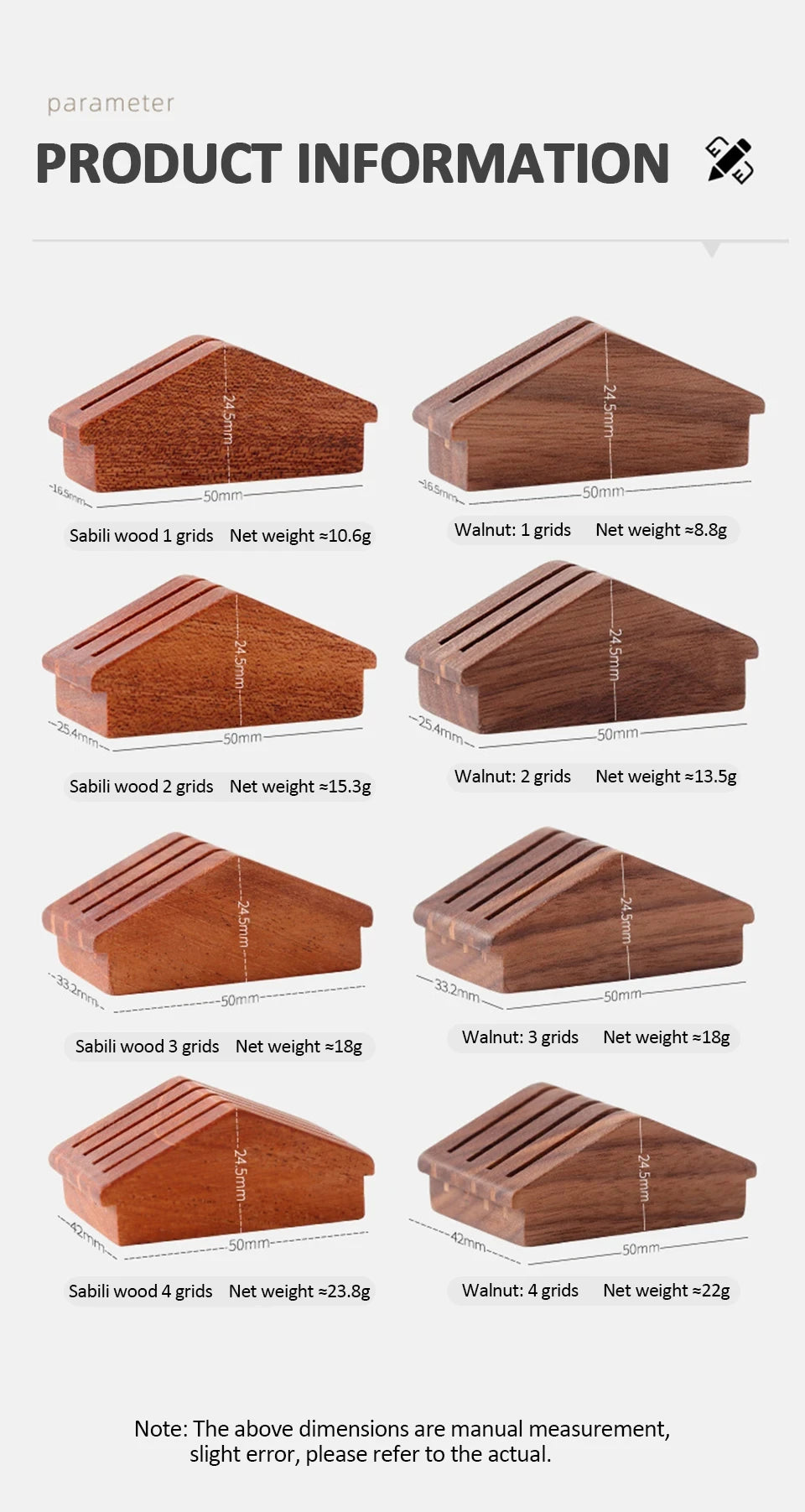 Wiederverwendbarer Holz Kaffeefilterhalter für Espresso Siebträger