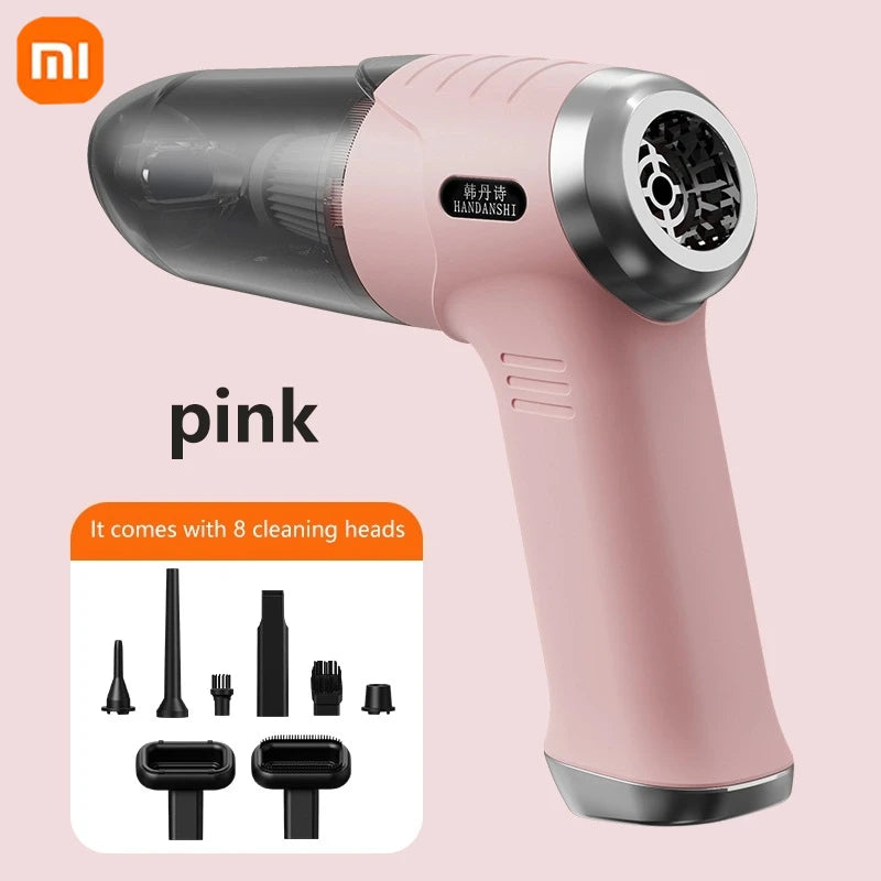 8-in-1 Kabelloser Mini Akku Staubsauger 45000pa für Auto und Zuhause