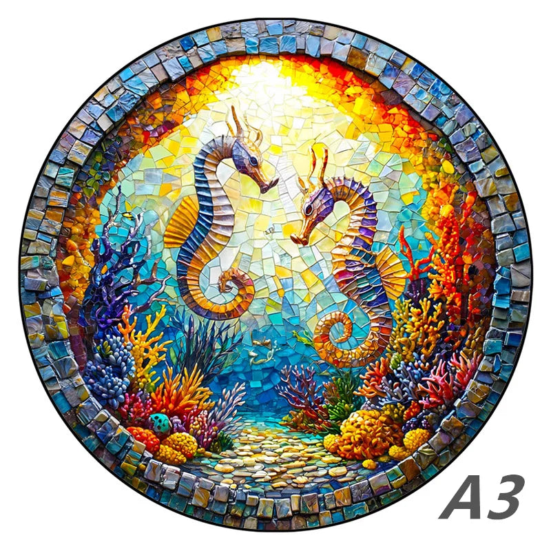 Förderndes 3D Holzpuzzle für kreatives Lernen und Spaß