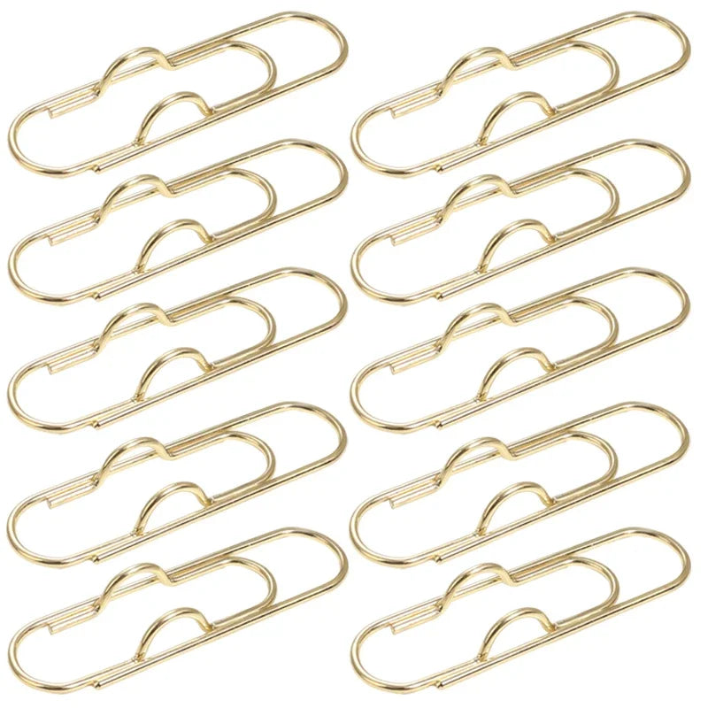 Multifunktionale Metall Büroklammern Stift Halter Clips für Notizbücher