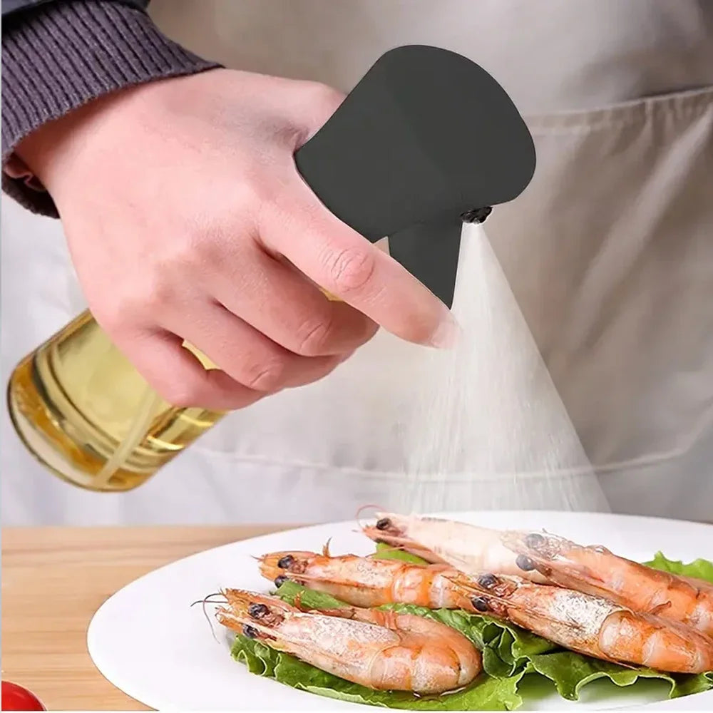 300ml 500ml Kunststoff Öl Sprayer Flasche Ölspender für Küche BBQ