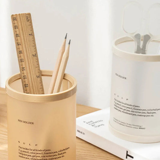 Zylindrischer abnehmbarer Stifthalter Desktop Organizer Büro Schreibtisch