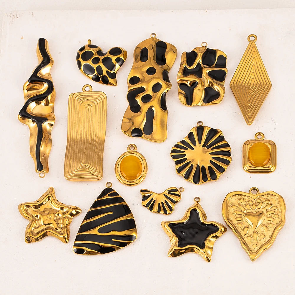 Langlebige Edelstahl Anhänger für individuelle Schmuckprojekte