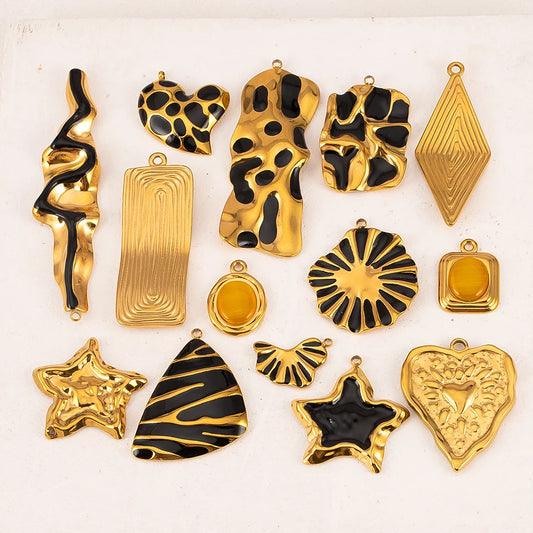 Langlebige Edelstahl Anhänger für individuelle Schmuckprojekte