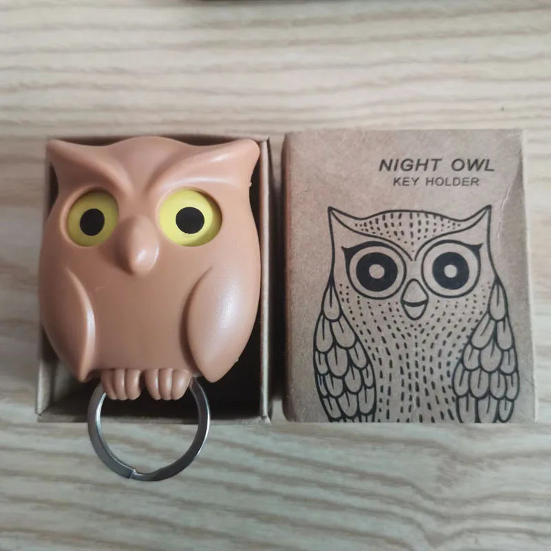 Magnetischer Eulen-Schlüsselhalter Selbstklebend für Wand und Tür