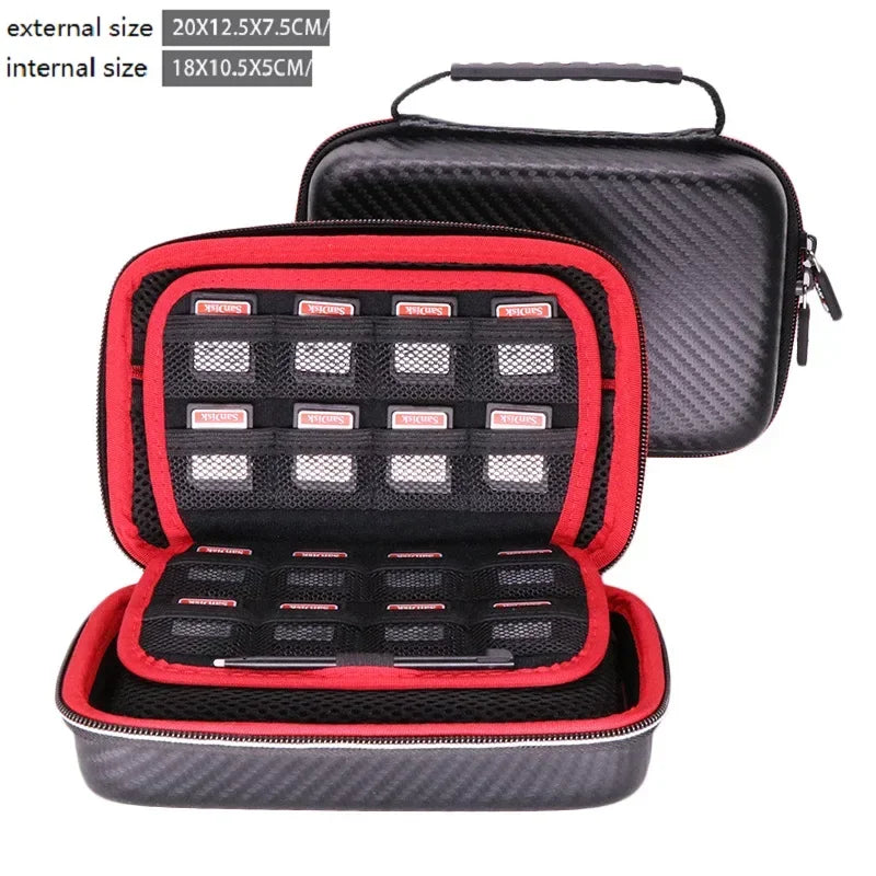 Leichte Nintendo 3DS Schutz-Tasche aus EVA Nylon mit Organizer-Komfort