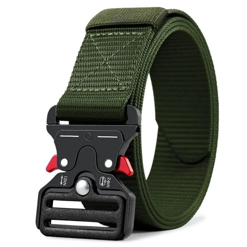 Herren Outdoor Gürtel aus hochwertiger Leinwand – Unisex-Yabubest - Home & More