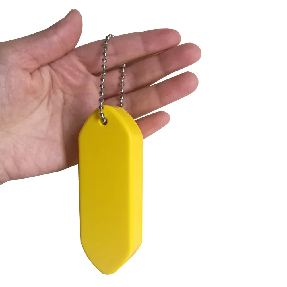 Schwimmfähiger Schlüsselring mit Rohr Float für Wassersport und Angeln