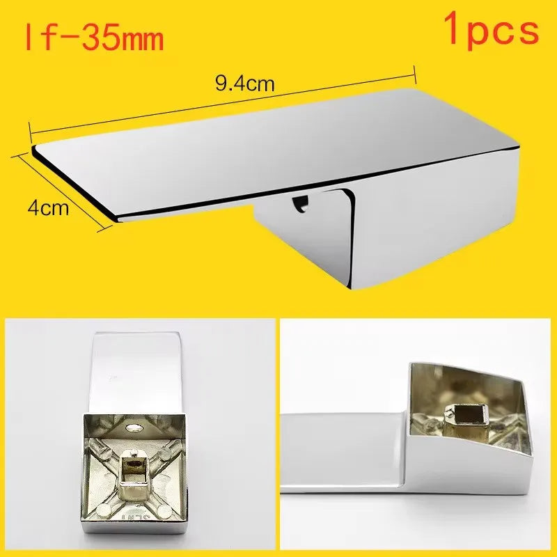 Ersatz Wasserhahn Griff Metall Zinklegierung Heiß Kalt Schalter