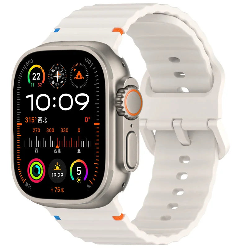 Atmungsaktives Silikonarmband 38-49mm – Nachhaltig, sportlich - individuell