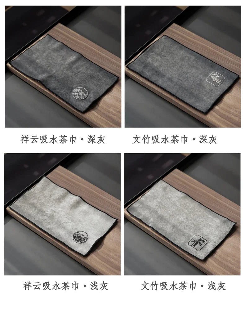 Saugfähiges Geschirrtuch im japanischen Stil aus Baumwolle