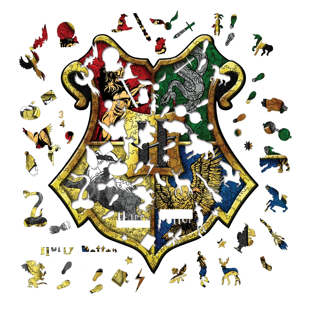 3D Holzpuzzle Tier Formen für Kinder und Erwachsene