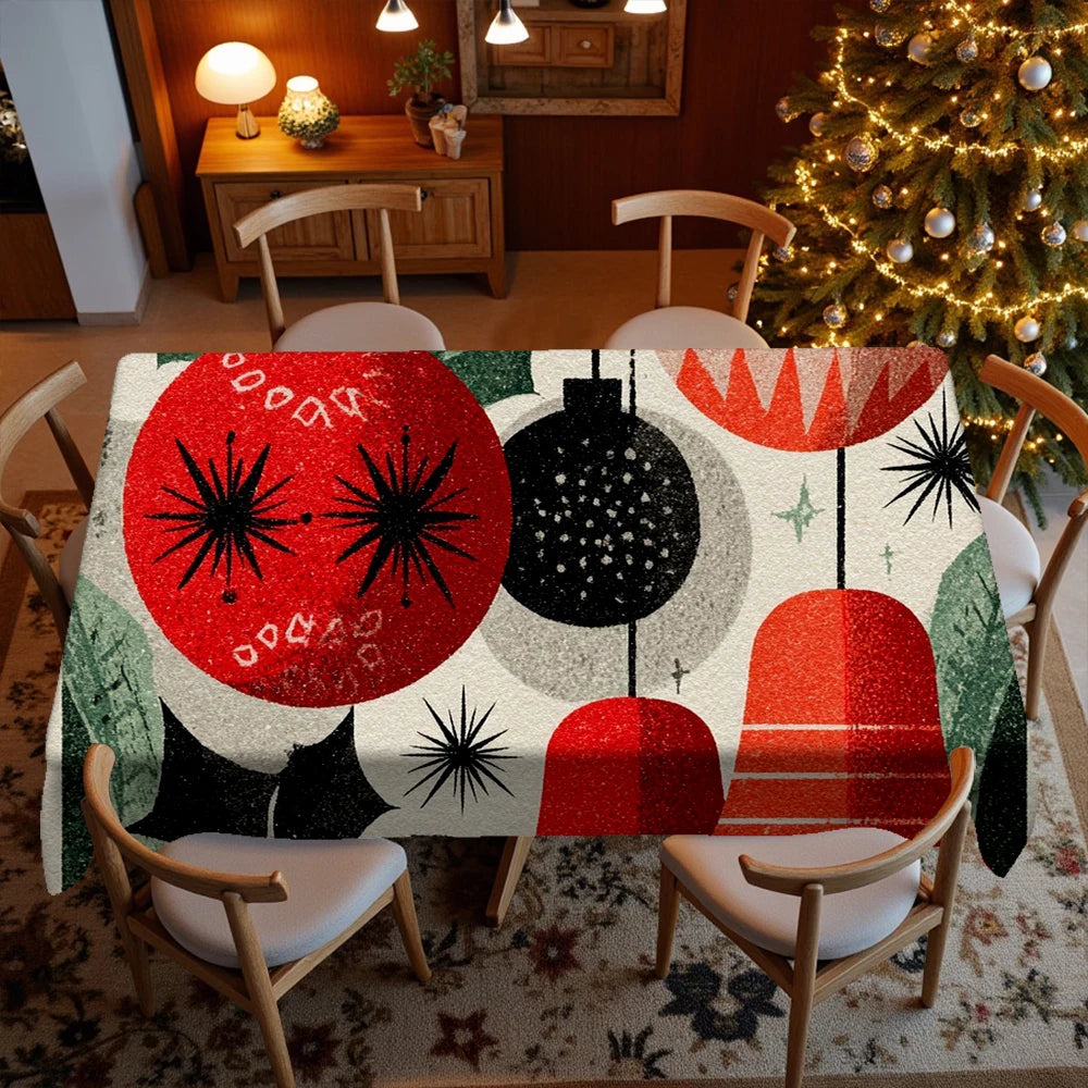 Lustige Tier Digitale Tischdecke wasserdicht für Küche und Party