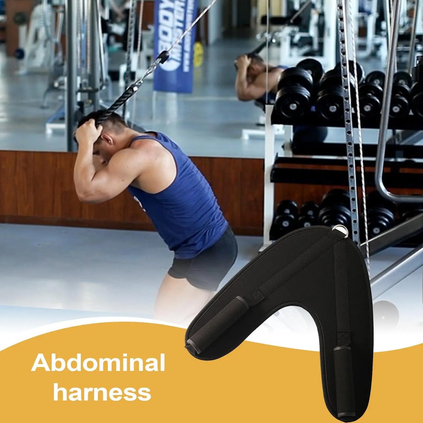 Fitness Bauch Crunch Straps für Schultertraining und Bauchübungen Verschiedene Varianten