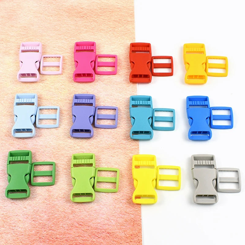 Vielseitige Kunststoff Schnallen & Karabinerhaken Sets – Größen wählbar
