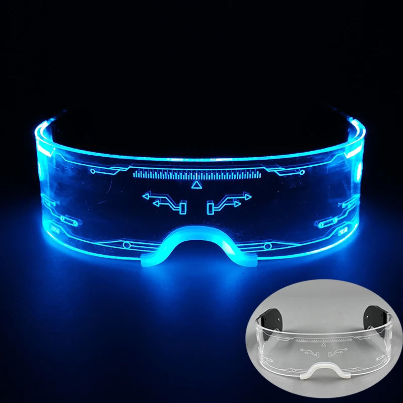 Leuchtende LED Brille für Partys Feste und besondere Anlässe