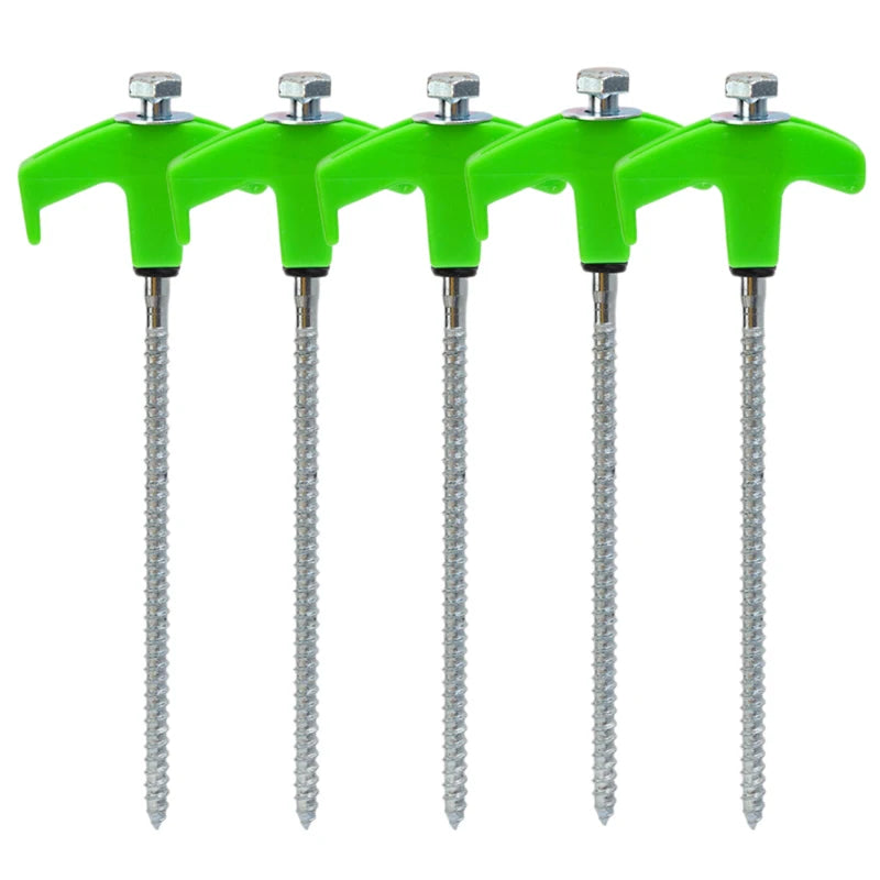 Schraube Anker Zeltnagel 20cm Carbon Stahl Camping Hering Outdoor