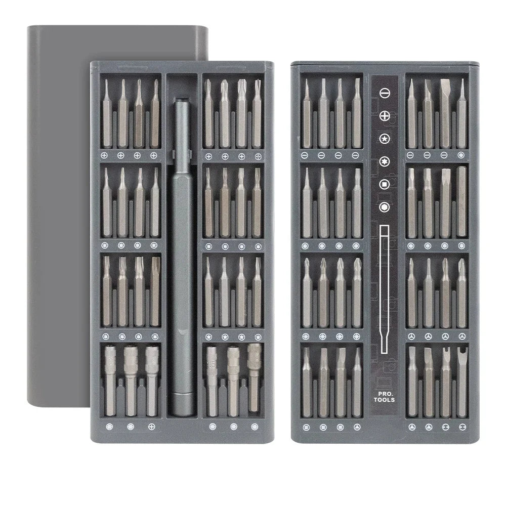 25/63 in 1 Magnetisches Präzisions-Schraubendreher-Set für Telefon und PC