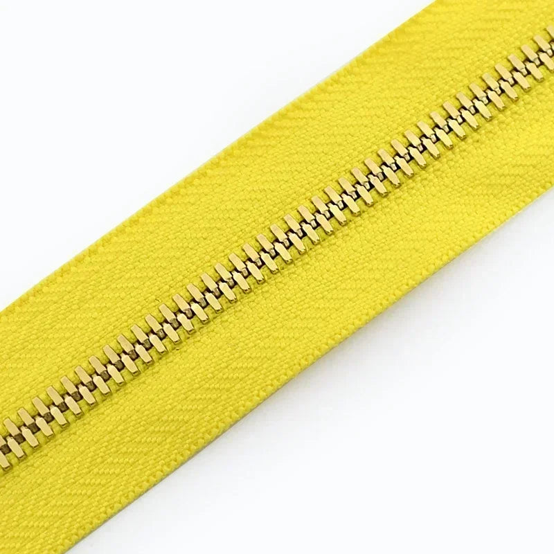 Metall-Reißverschluss Offenes Ende Zwei-Wege Reißverschlüsse Gold Silber-Yabubest - Home & More