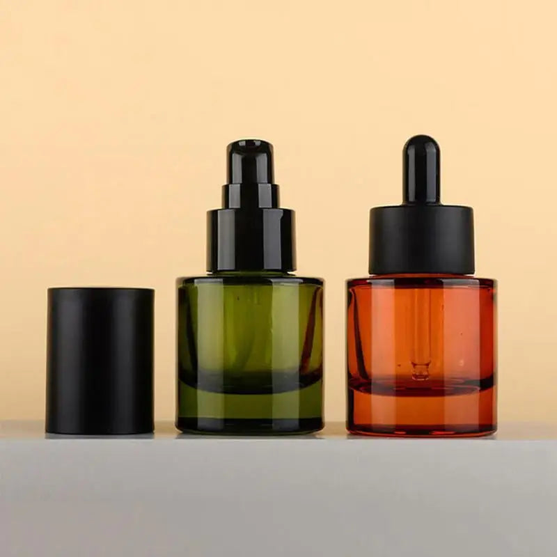 30 ml Glas Tropfflasche abgewinkelt für ätherische Öle und Seren-Yabubest - Home & More