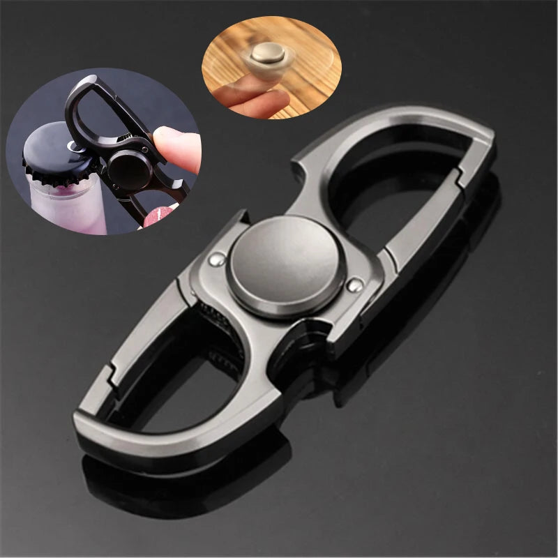 Edelstahl Schlüsselclip Molle Gürtel Schlüsselanhänger Outdoor Anti-Lost