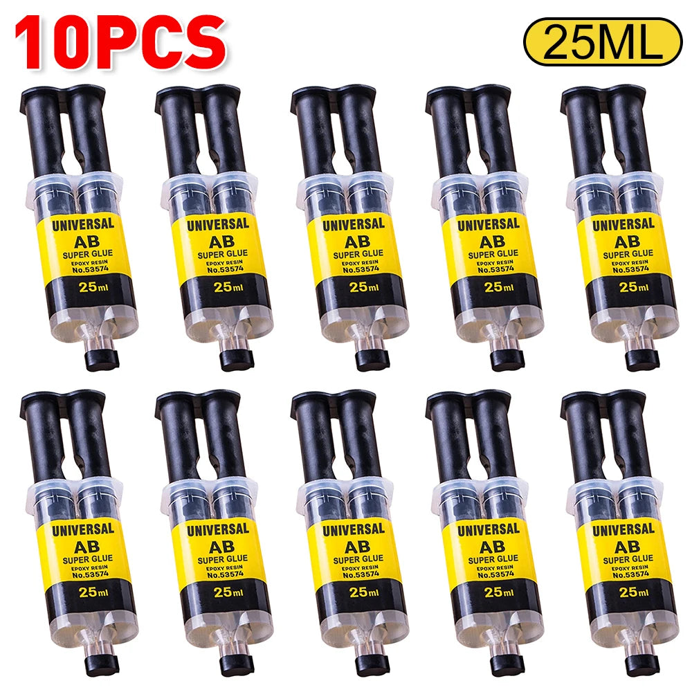 Hochtemperaturbeständiger Epoxidharz-Kleber für Metall und Glas