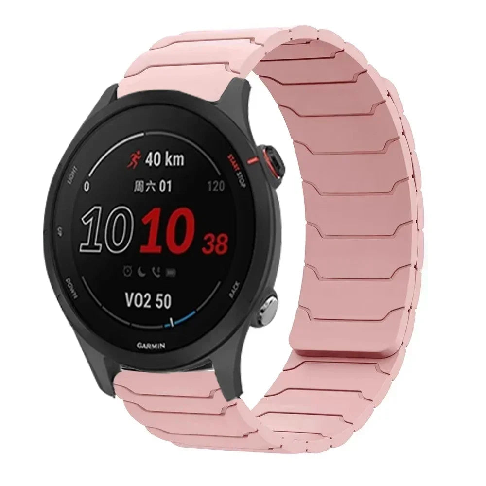 22mm Magnetisches Silikonarmband für vielseitige Smartwatches