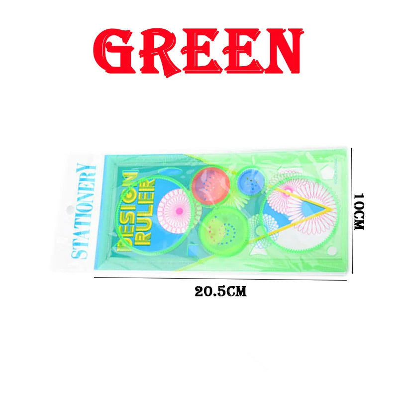 Geometrie Spirograph Zeichnung Schablonen Set Kunst Kinder