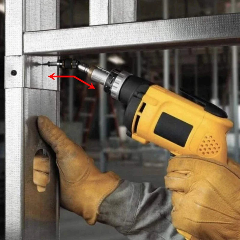 Magnetischer 1 4 Zoll Hex Schraubendreher Bit Halter mit Verlängerung