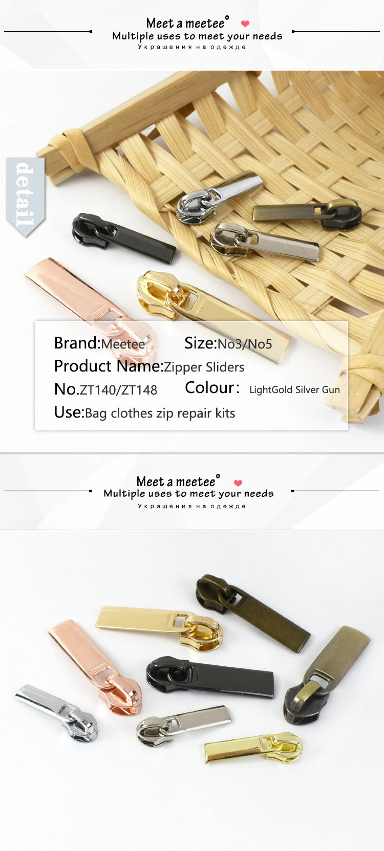 20 Stück Reißverschlussschieber No3 No5 Nylon für Reparatur und DIY-Yabubest - Home & More