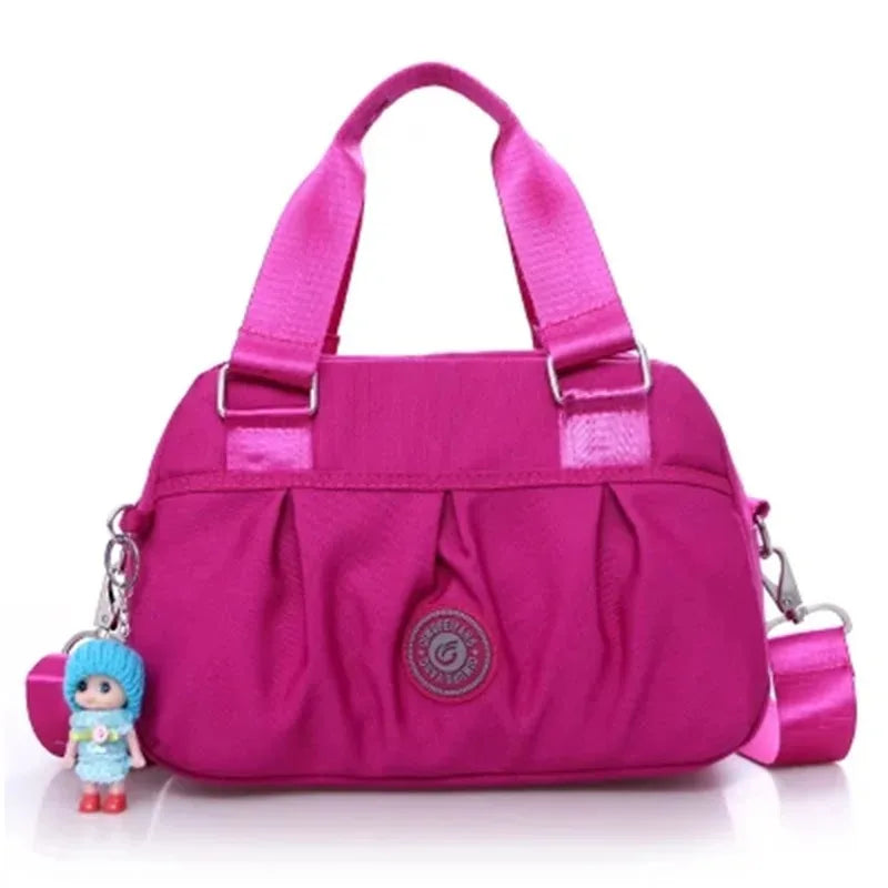 Wasserdichte modische Umhängetasche aus Leinwand für Damen