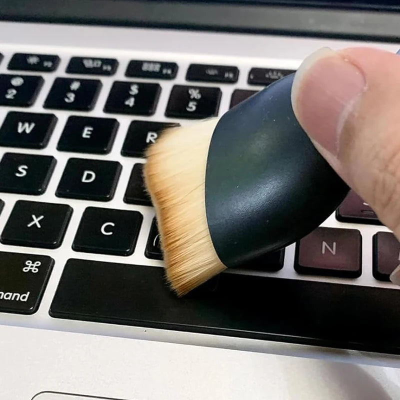 Weicher Reinigungspinsel für Auto Innenraum Tastatur Kamera mit Abdeckung